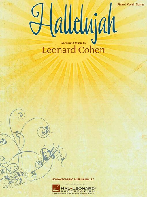 Title details for Hallelujah (Sheet Music) by Leonard Cohen - Available